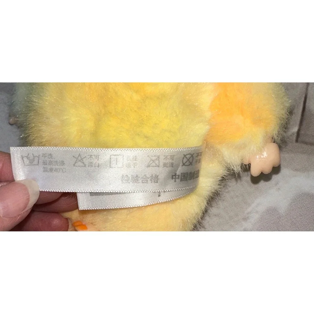 Pop Mart The Monsters Plush Pendant Yellow Bag‎ Charm Keychain Art Toy